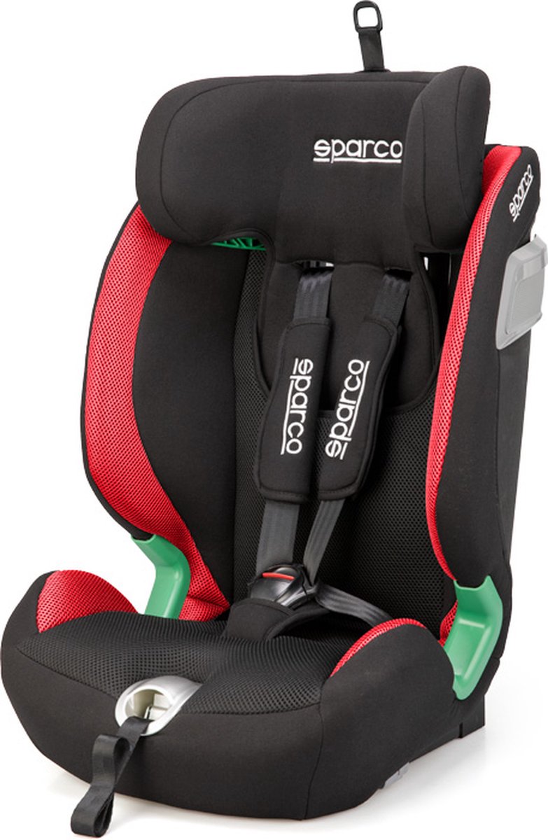Sparco SK5000I Kinderstoel Isofix Zwart/Rood