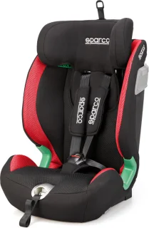 Sparco SK5000I Kinderstoel Isofix Zwart/Rood