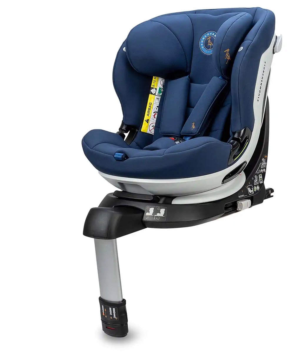 Storchenmühle Niki Kid i-Size Autostoel Iris Blauw