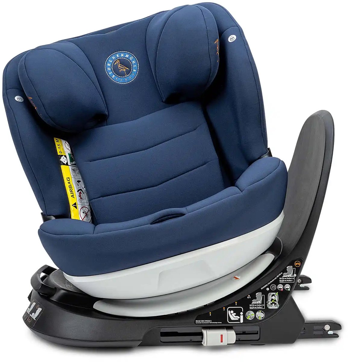Storchenmühle Niki Kid i-Size Autostoel Iris Blauw