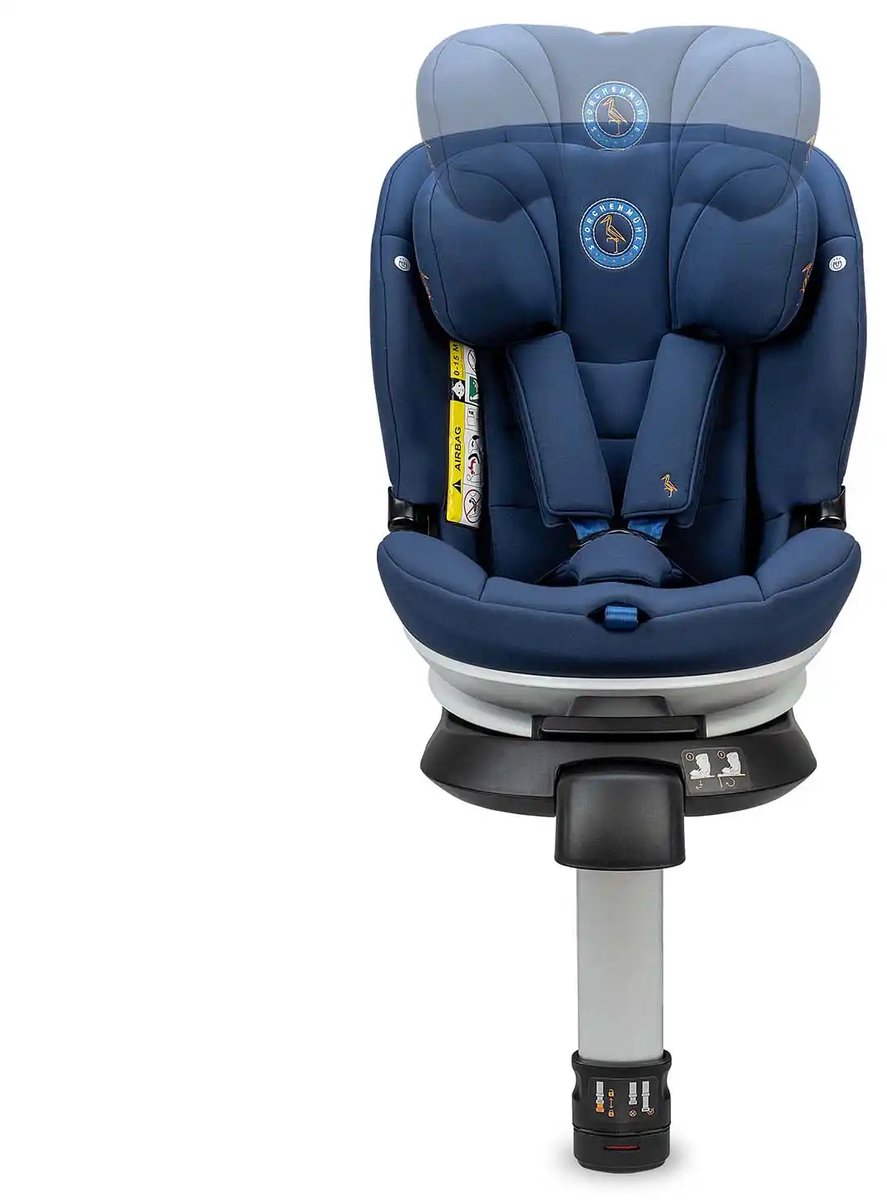 Storchenmühle Niki Kid i-Size Autostoel Iris Blauw