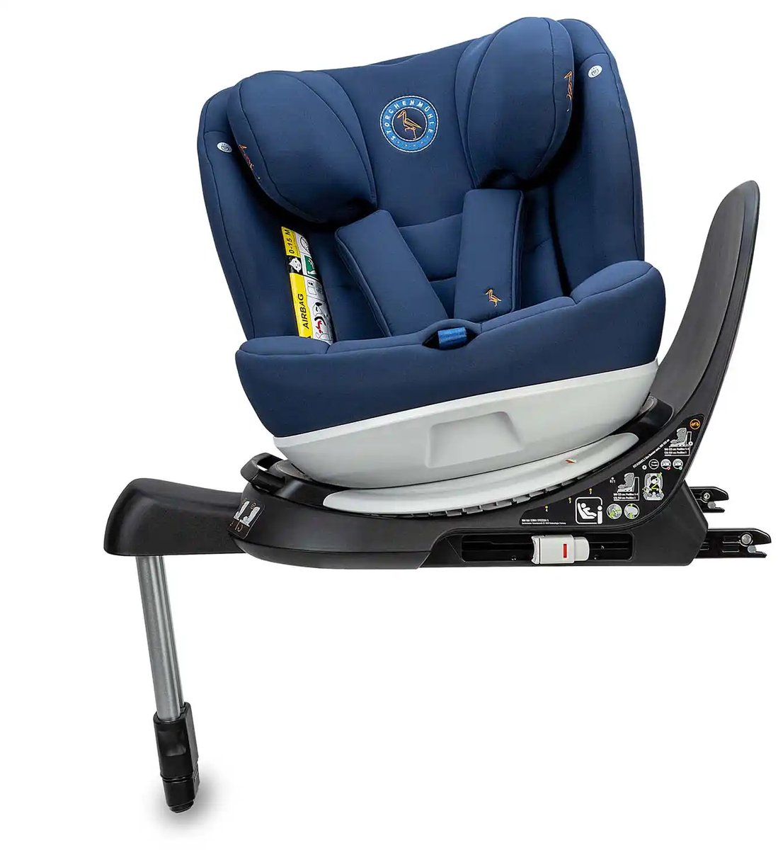 Storchenmühle Niki Kid i-Size Autostoel Iris Blauw