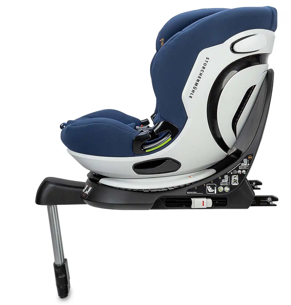Storchenmühle Niki Kid i-Size Autostoel Iris Blauw
