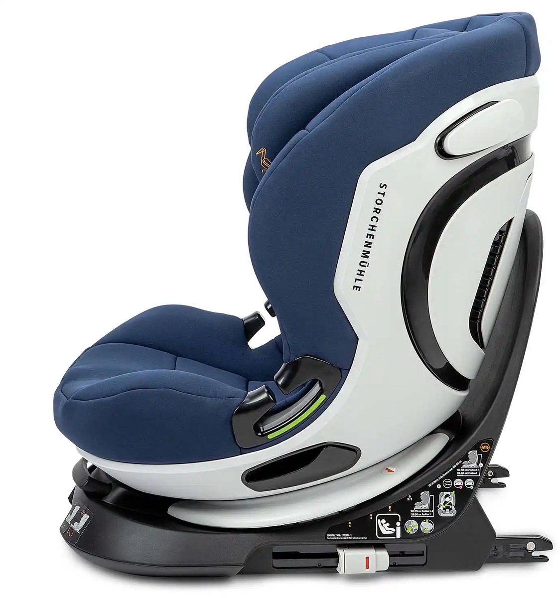 Storchenmühle Niki Kid i-Size Autostoel Iris Blauw