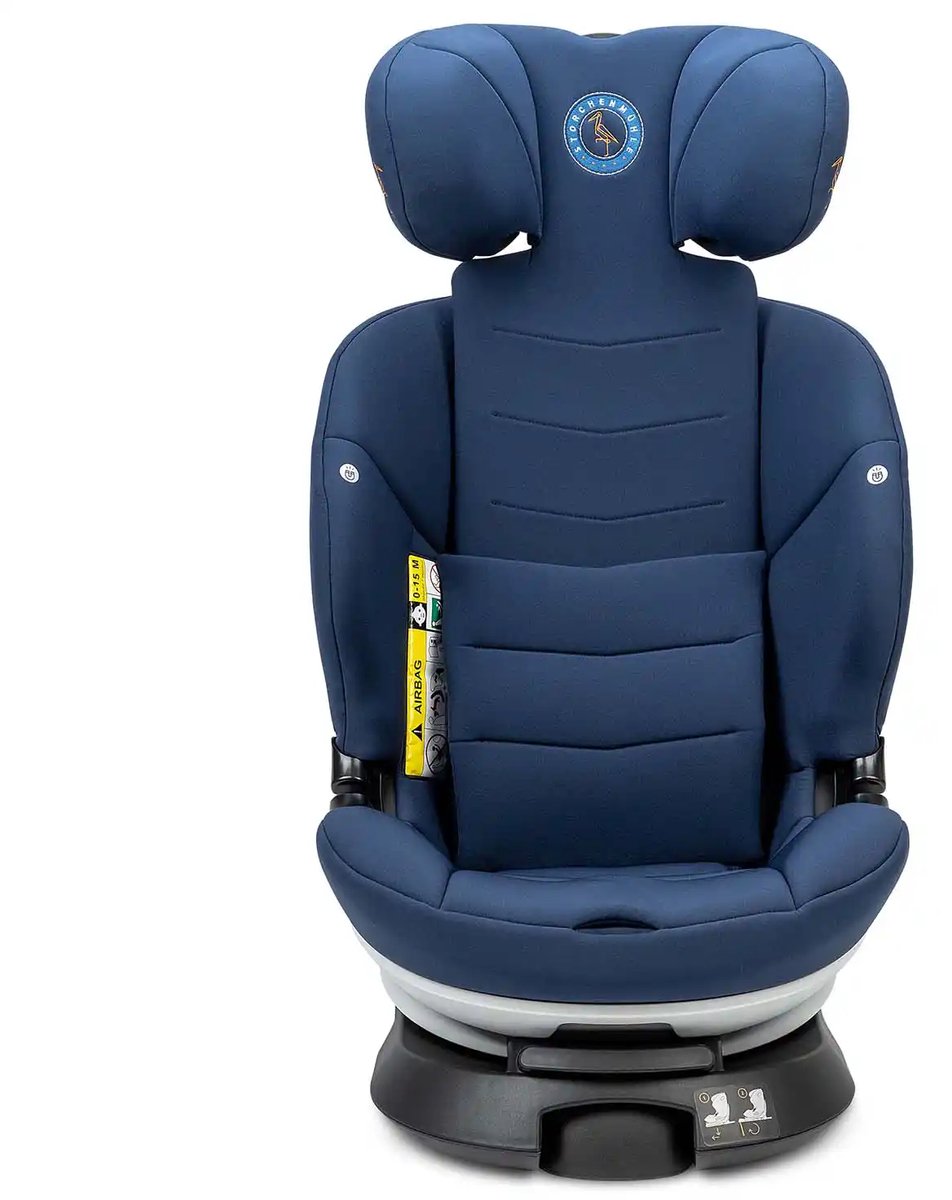 Storchenmühle Niki Kid i-Size Autostoel Iris Blauw