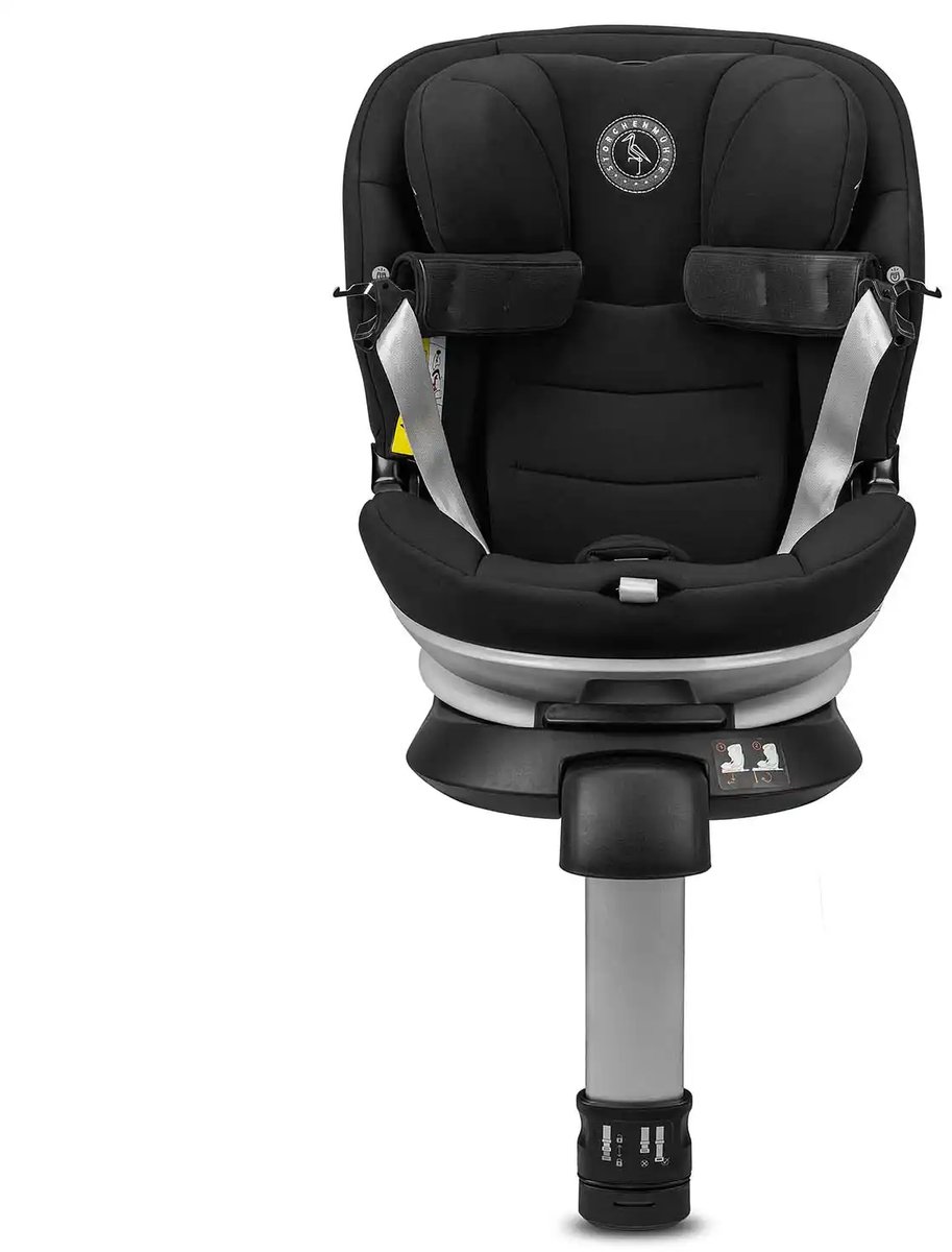 Storchenmühle Niki Kid i-Size autostoel Onyx Zwart