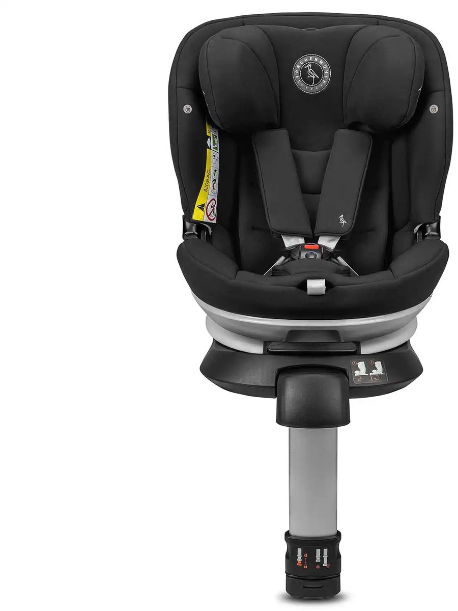 Storchenmühle Niki Kid i-Size autostoel Onyx Zwart