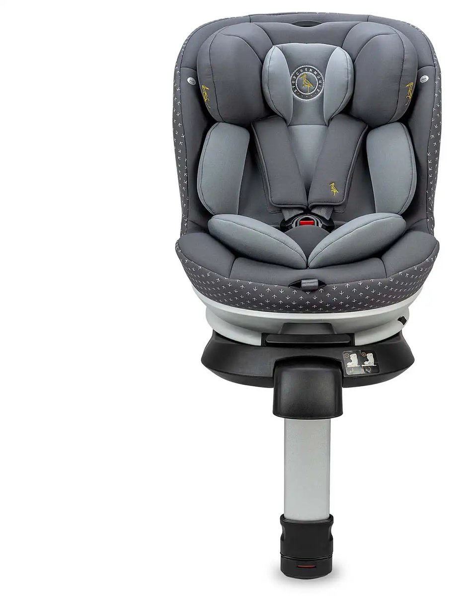 Storchenmühle Niki Start Asphalt i-Size autostoel Grijs