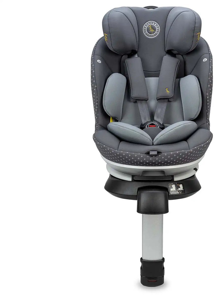 Storchenmühle Niki Start Asphalt i-Size autostoel Grijs