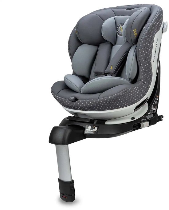 Storchenmühle Niki Start Asphalt i-Size autostoel Grijs