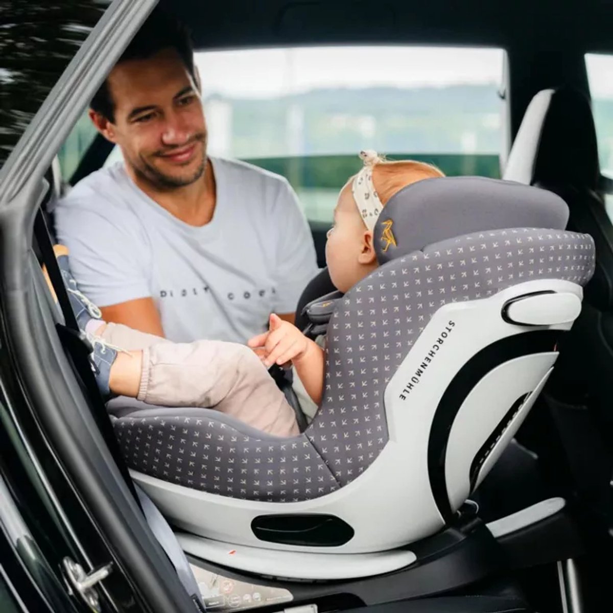 Storchenmühle Niki Start M Iris i-Size Autostoel Donkerblauw