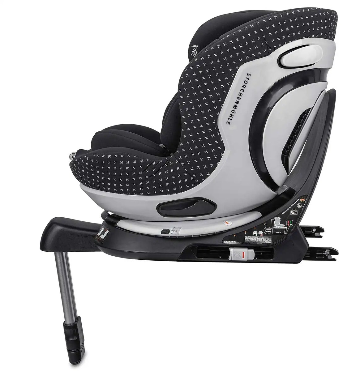 Storchenmühle Niki Start Onyx i-Size autostoel zwart