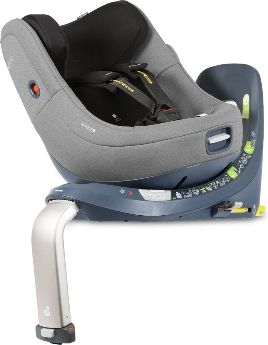 Swandoo Marie 3 360° i-Size Sesame Grijs Autostoel 0-18 kg