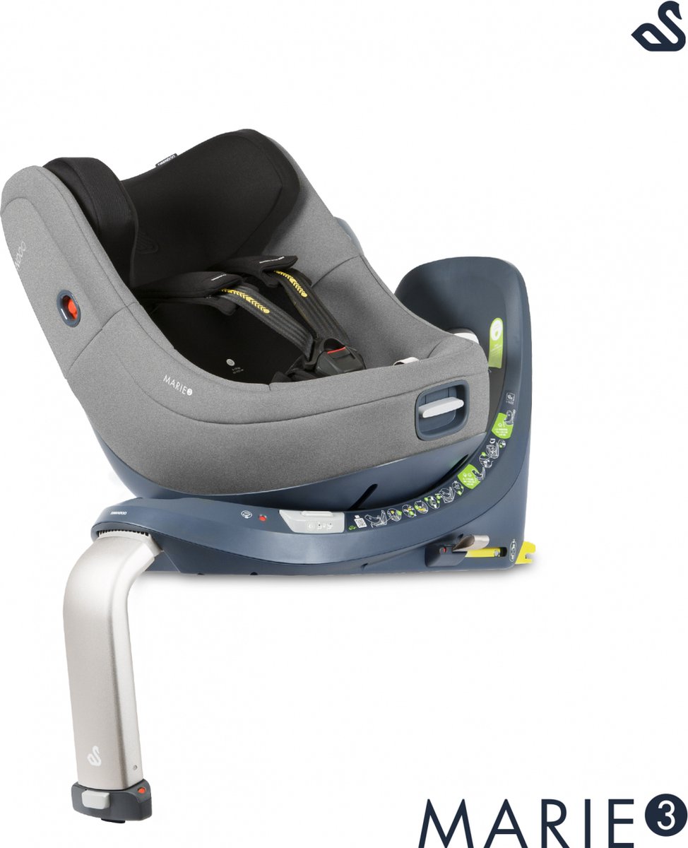 Swandoo Marie 3 360° i-Size Sesame Grijs Autostoel 0-18 kg