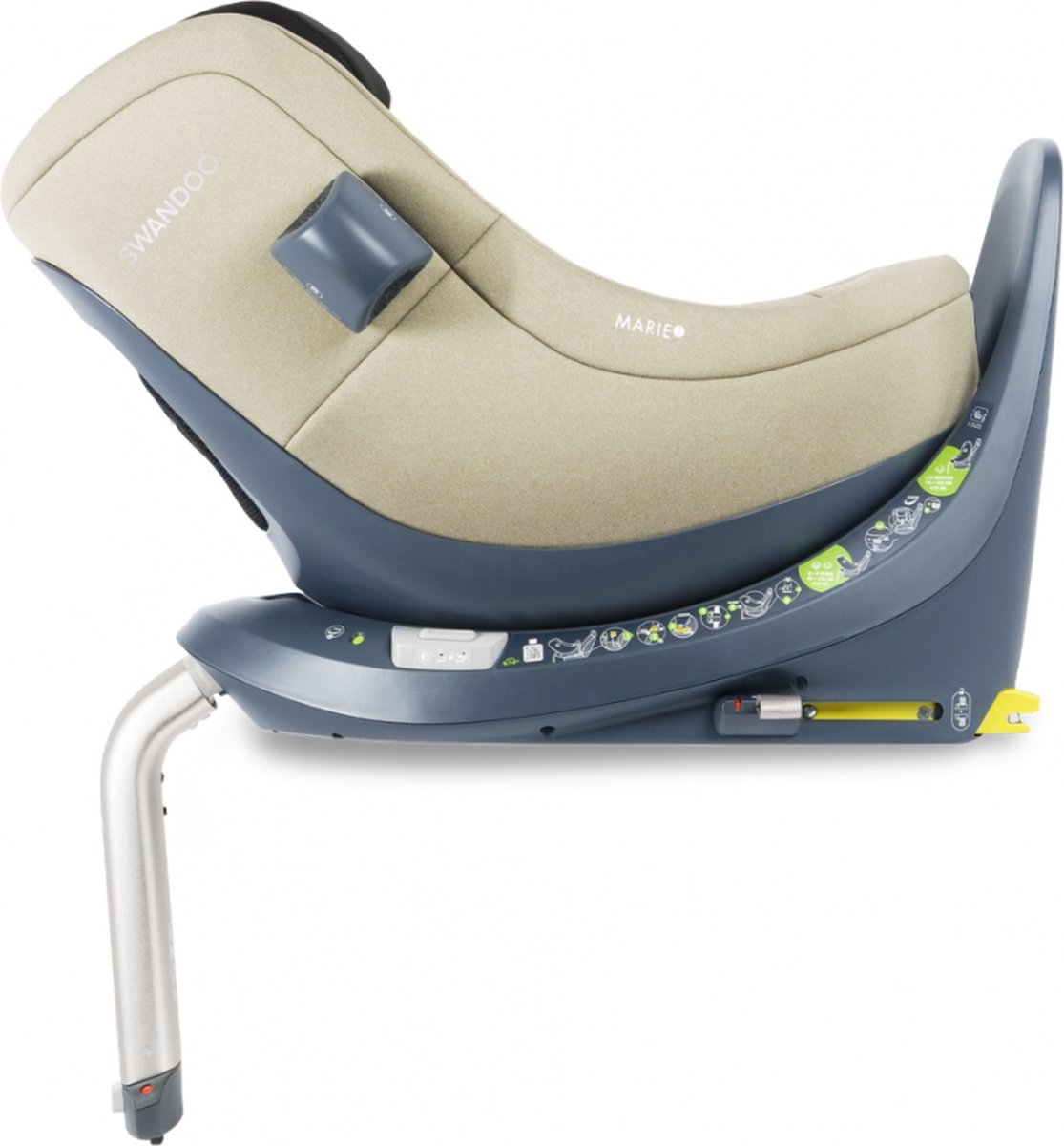 Swandoo Marie 3 Autostoel Alfalfa Beige 0-18 kg