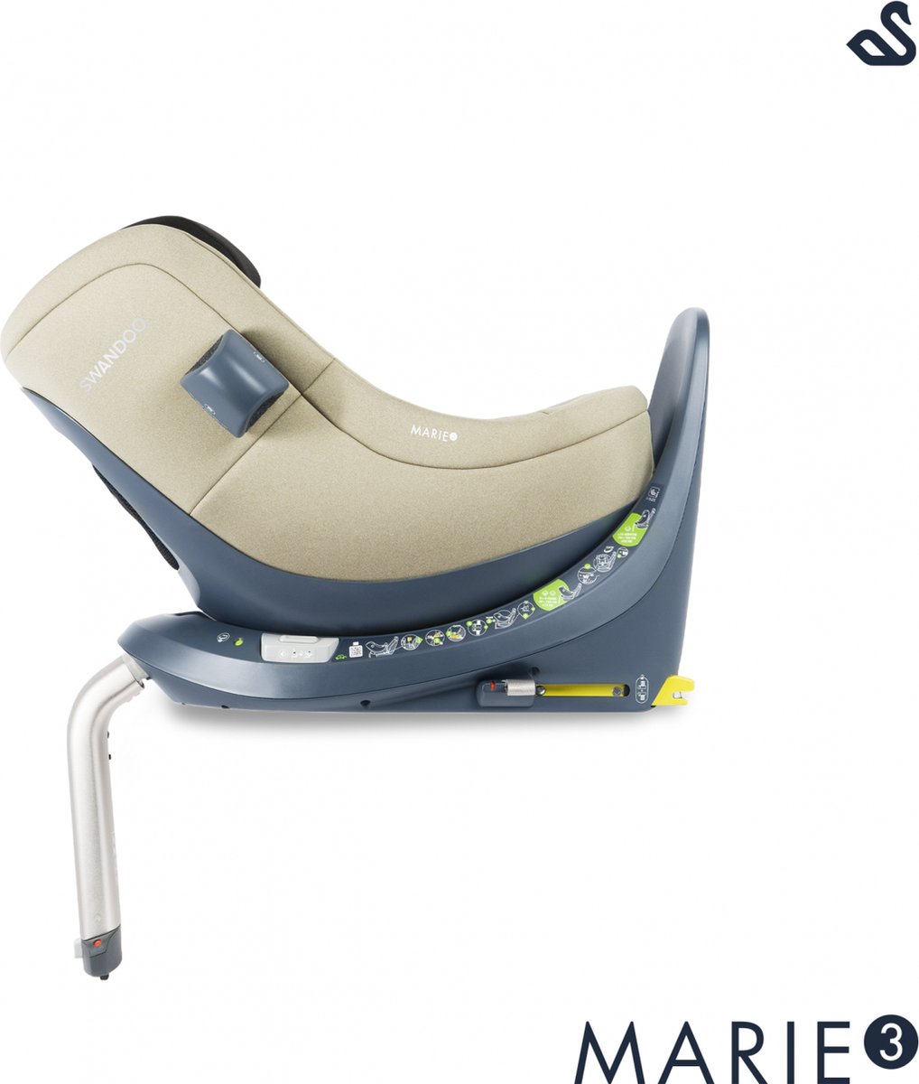 Swandoo Marie 3 Autostoel Alfalfa Beige 0-18 kg