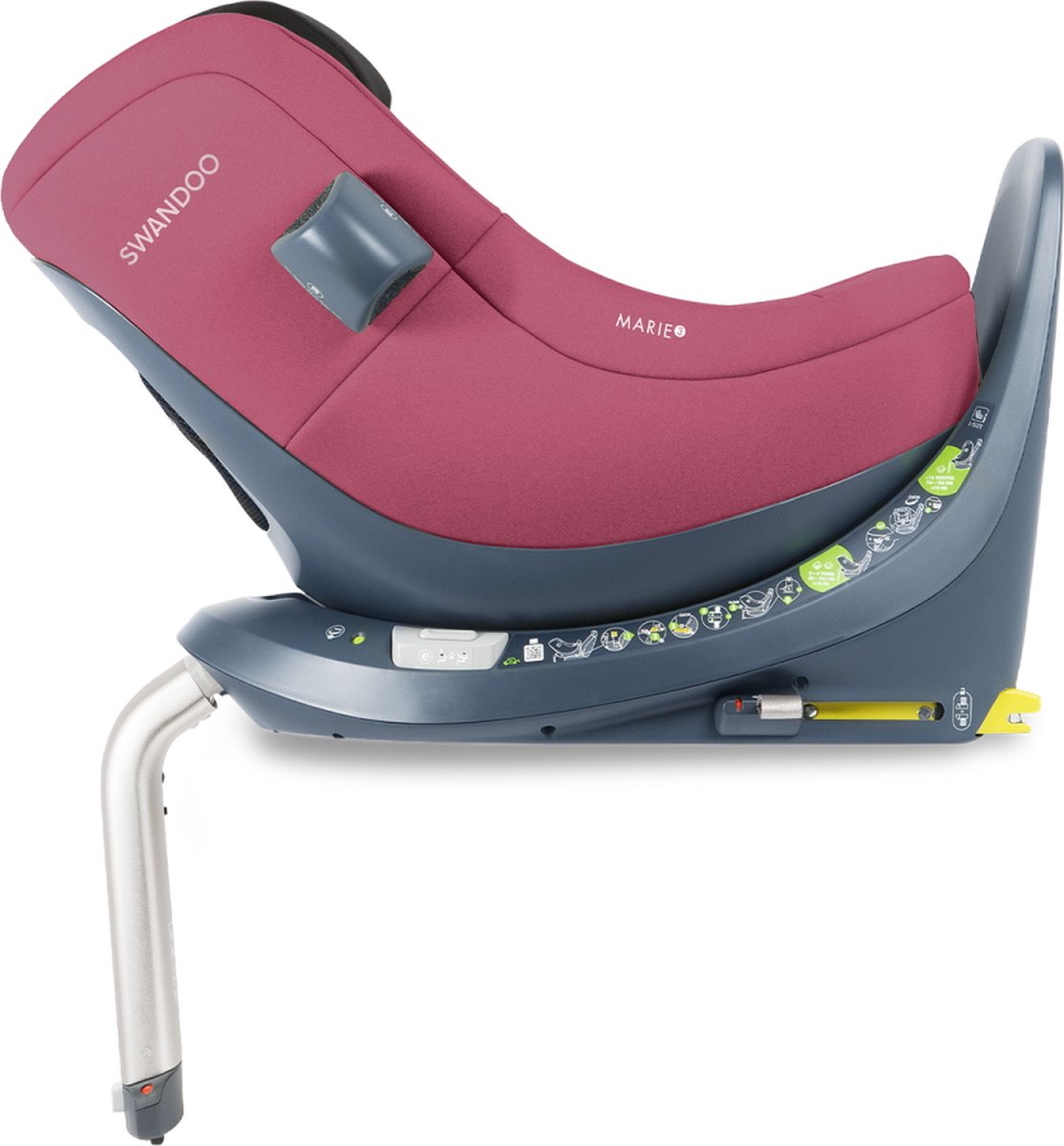 Swandoo Marie 3 i-Size Autostoel Forest Fruits Rood