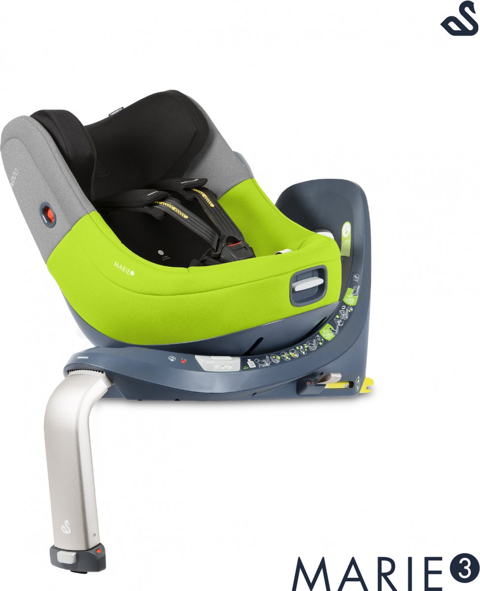 Swandoo Marie 3 i-Size Autostoel Sesame/Lime Groen 0-18 kg