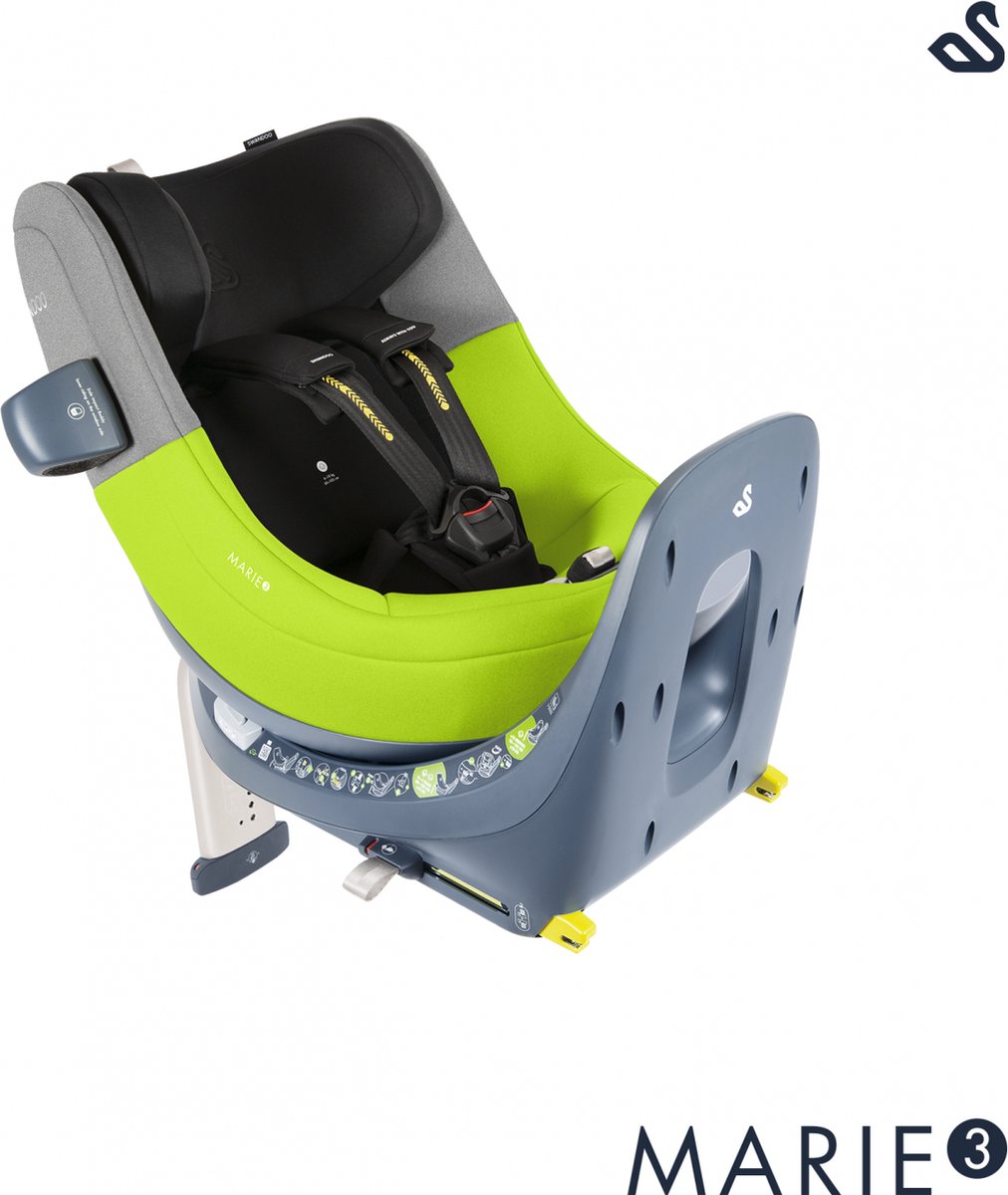 Swandoo Marie 3 i-Size Autostoel Sesame/Lime Groen 0-18 kg