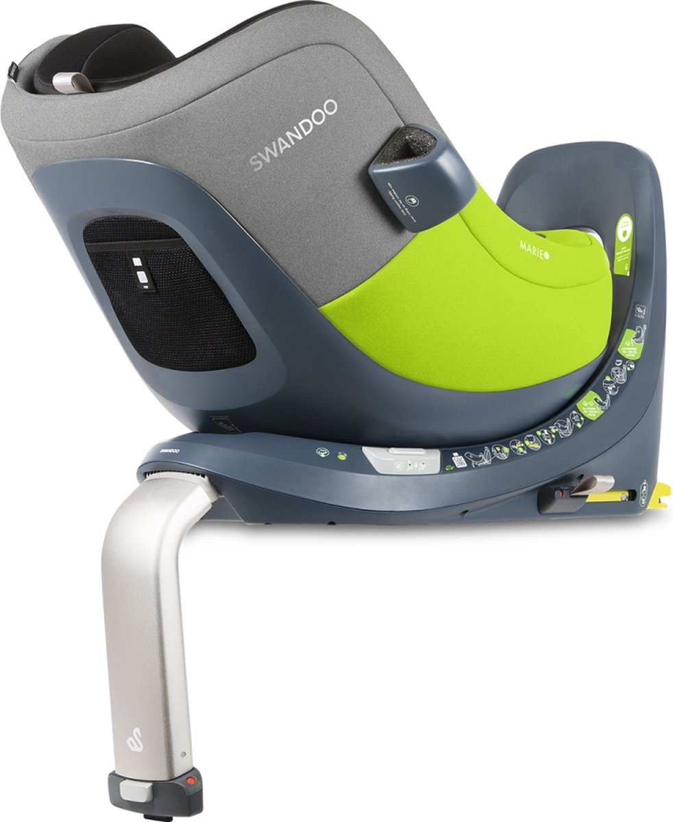 Swandoo Marie 3 i-Size Autostoel Sesame/Lime Groen 0-18 kg