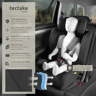tectake Autostoel Emely i-Size Isofix