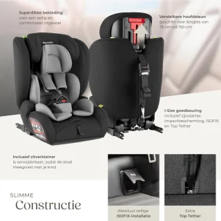 tectake Autostoel Emely i-Size Isofix
