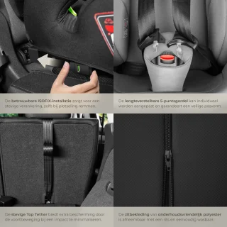 tectake Autostoel Emely i-Size Isofix