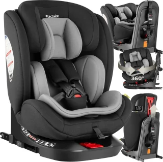 tectake® Draaibare Isofix Autostoel Kinderstoel i-Size