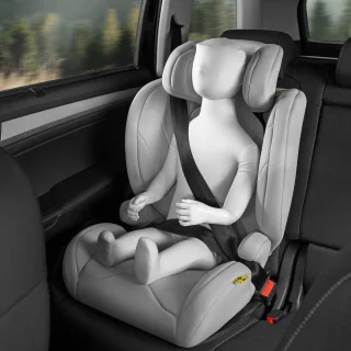 tectake Kinderautostoeltje i-Size YB805A lichtgrijs
