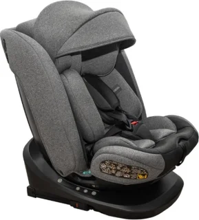 Thuys Autostoel 360° Draaibaar Isofix Kinderzitje Grijs