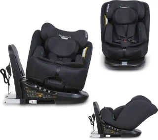 Titanium Baby Smart Jade I-Size Autostoel Black Mesh