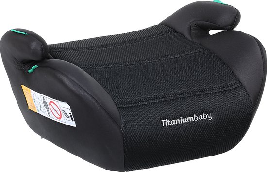 Titaniumbaby Finn I-Size Booster 125-150 cm Zwart