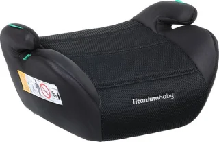 Titaniumbaby Finn I-Size Booster 125-150 cm Zwart