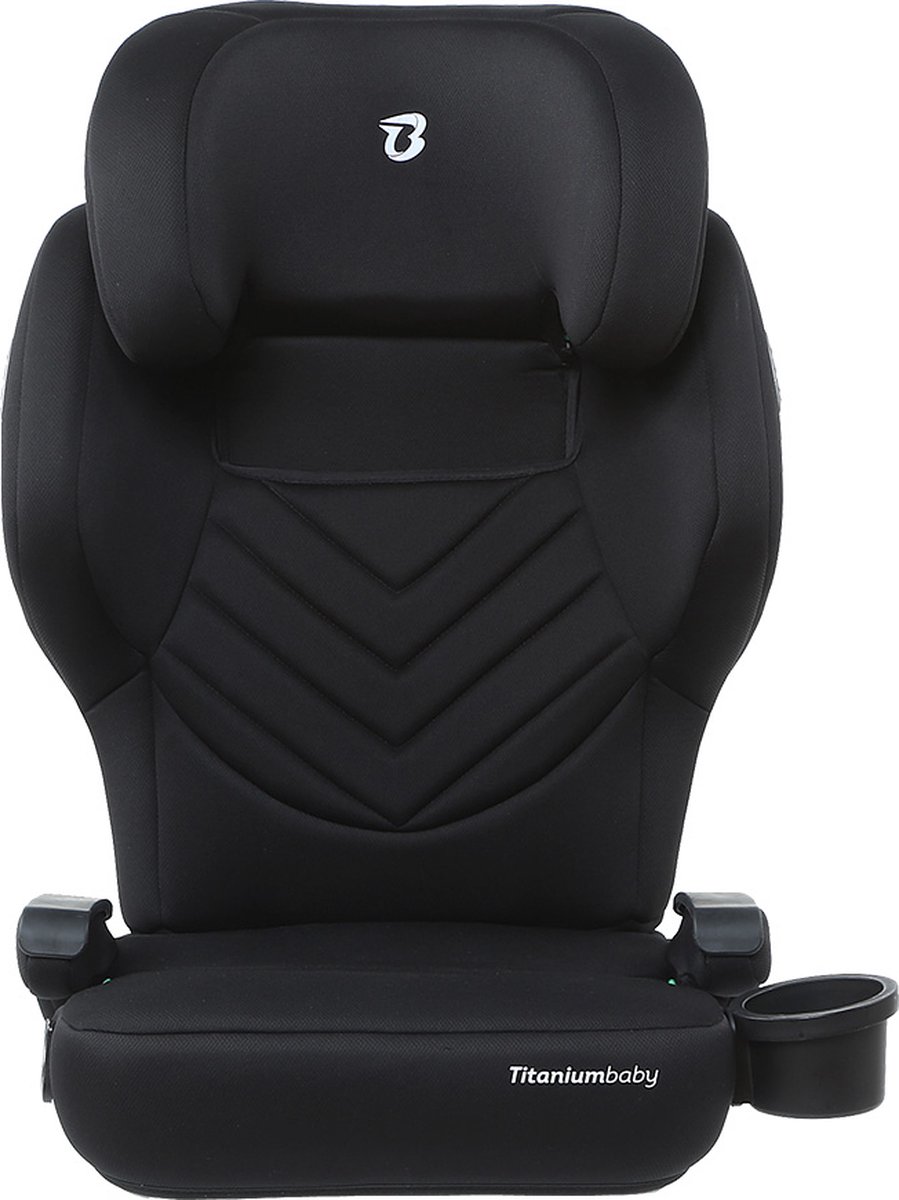 Titaniumbaby Ixion Black i-Size Autostoel 100-150 cm