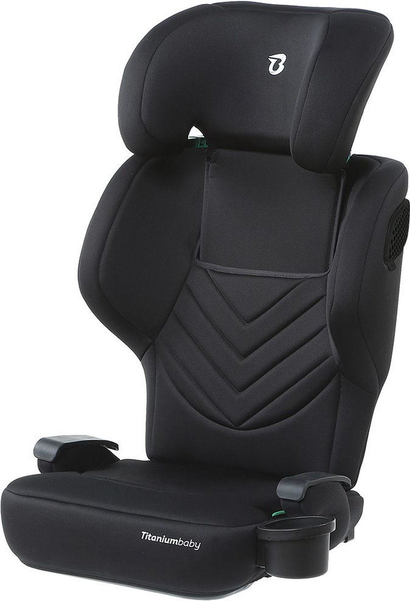 Titaniumbaby Ixion Black i-Size Autostoel 100-150 cm