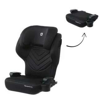Titaniumbaby Ixion Black i-Size Autostoel 100-150 cm