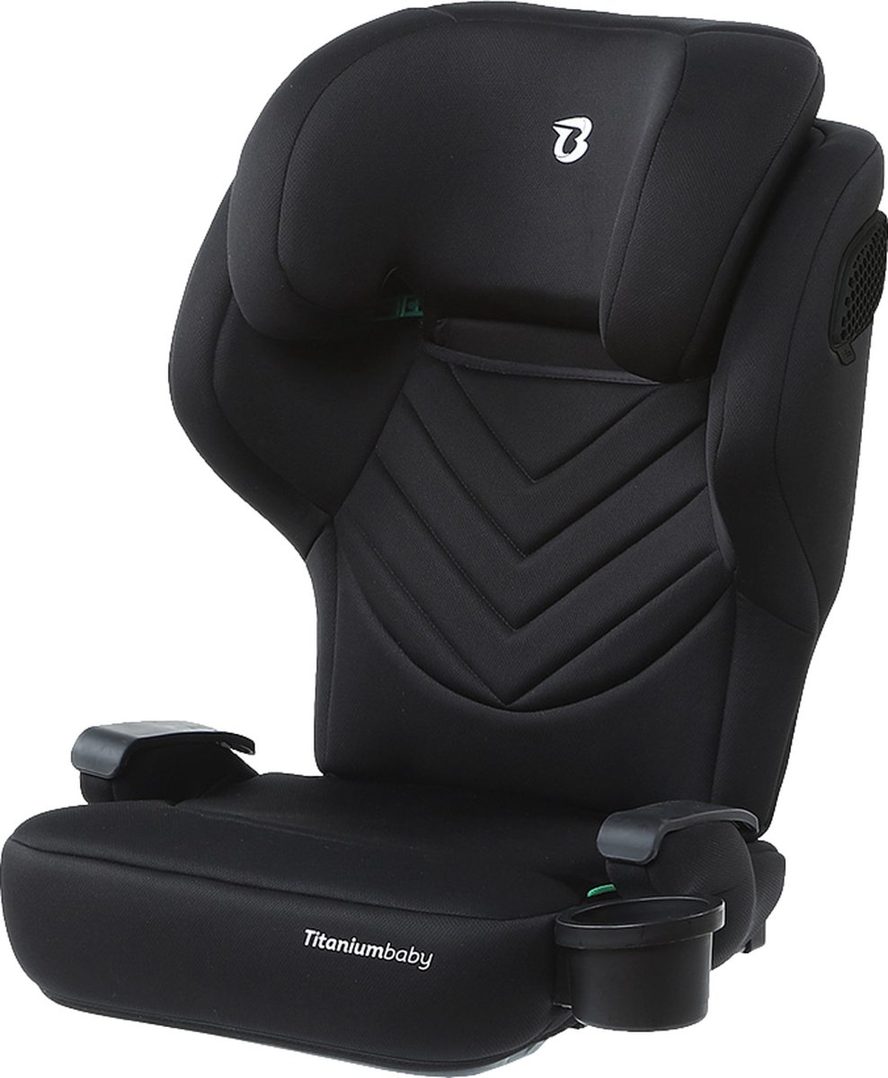 Titaniumbaby Ixion Black i-Size Autostoel 100-150 cm