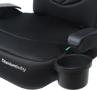 Titaniumbaby Ixion Black i-Size Autostoel 100-150 cm