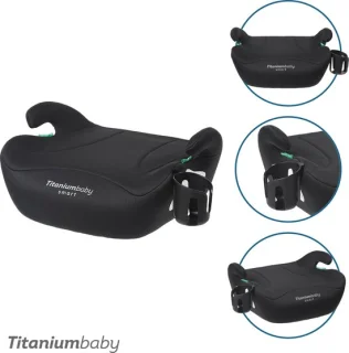 Titaniumbaby SMART Ivar — Compacte i-Size zitverhoger voor onderweg