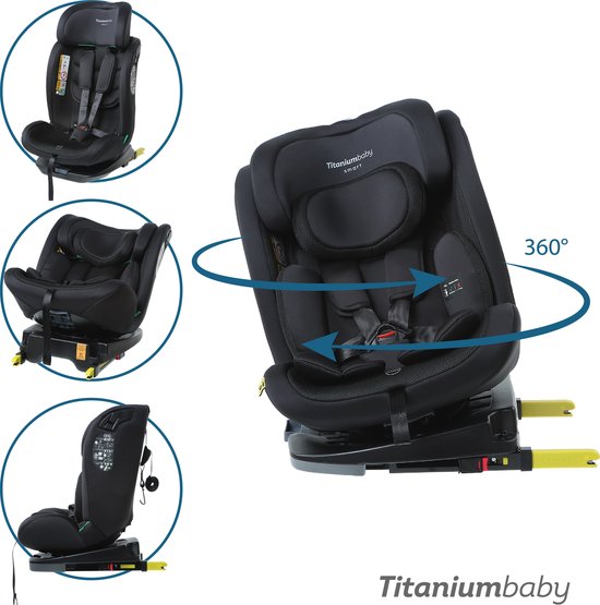 Titaniumbaby SMART Lincoln I-Size 360 autostoel