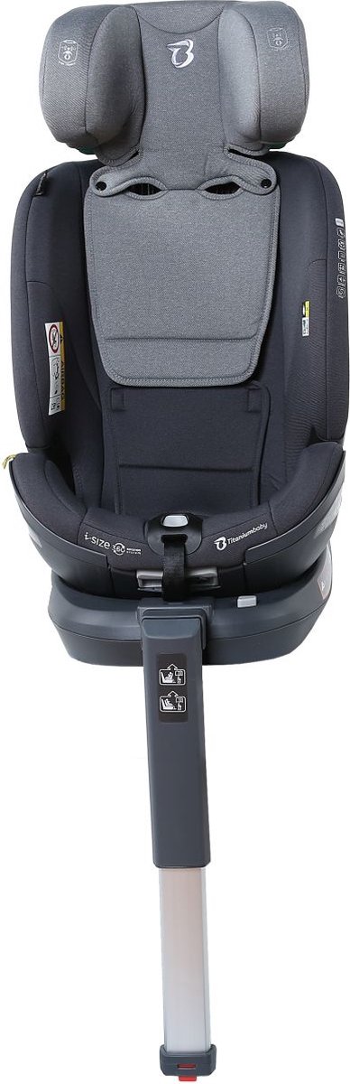 Titaniumbaby Stellar I-size Autostoel Grijs