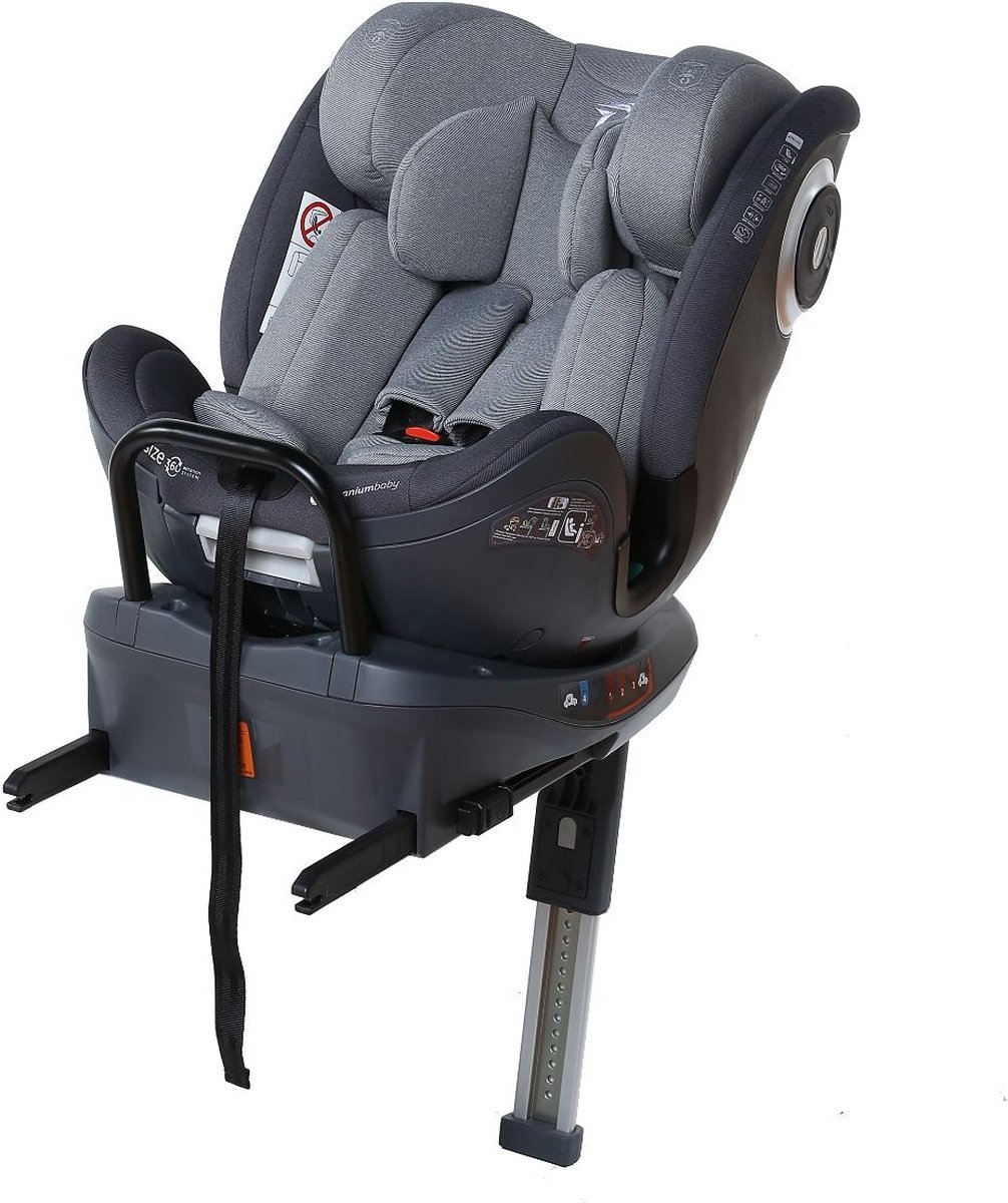 Titaniumbaby Stellar I-size Autostoel Grijs