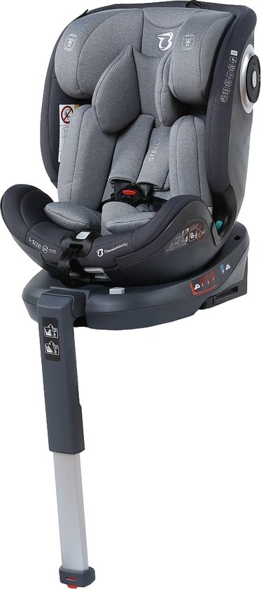 Titaniumbaby Stellar I-size Autostoel Grijs