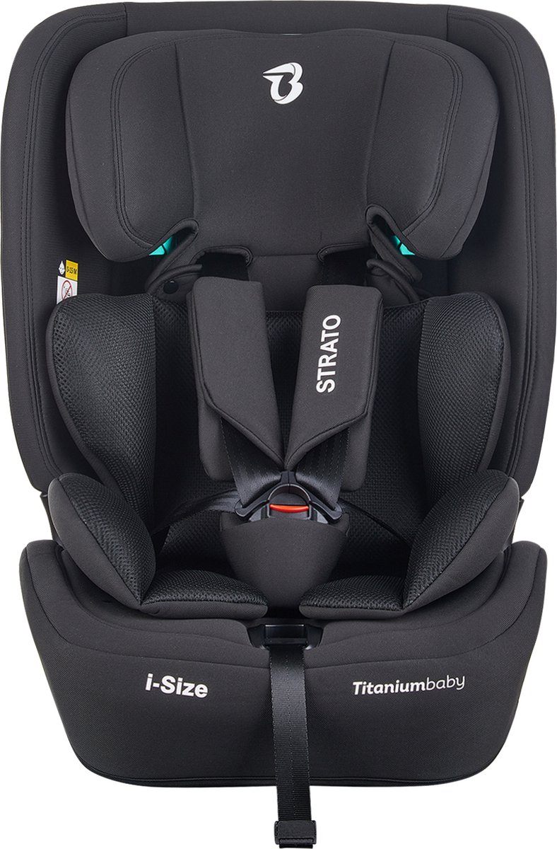 Titaniumbaby Strato I-size Autostoel Zwart