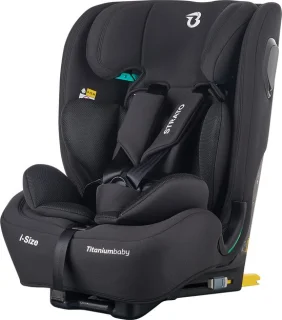 Titaniumbaby Strato I-size Autostoel Zwart