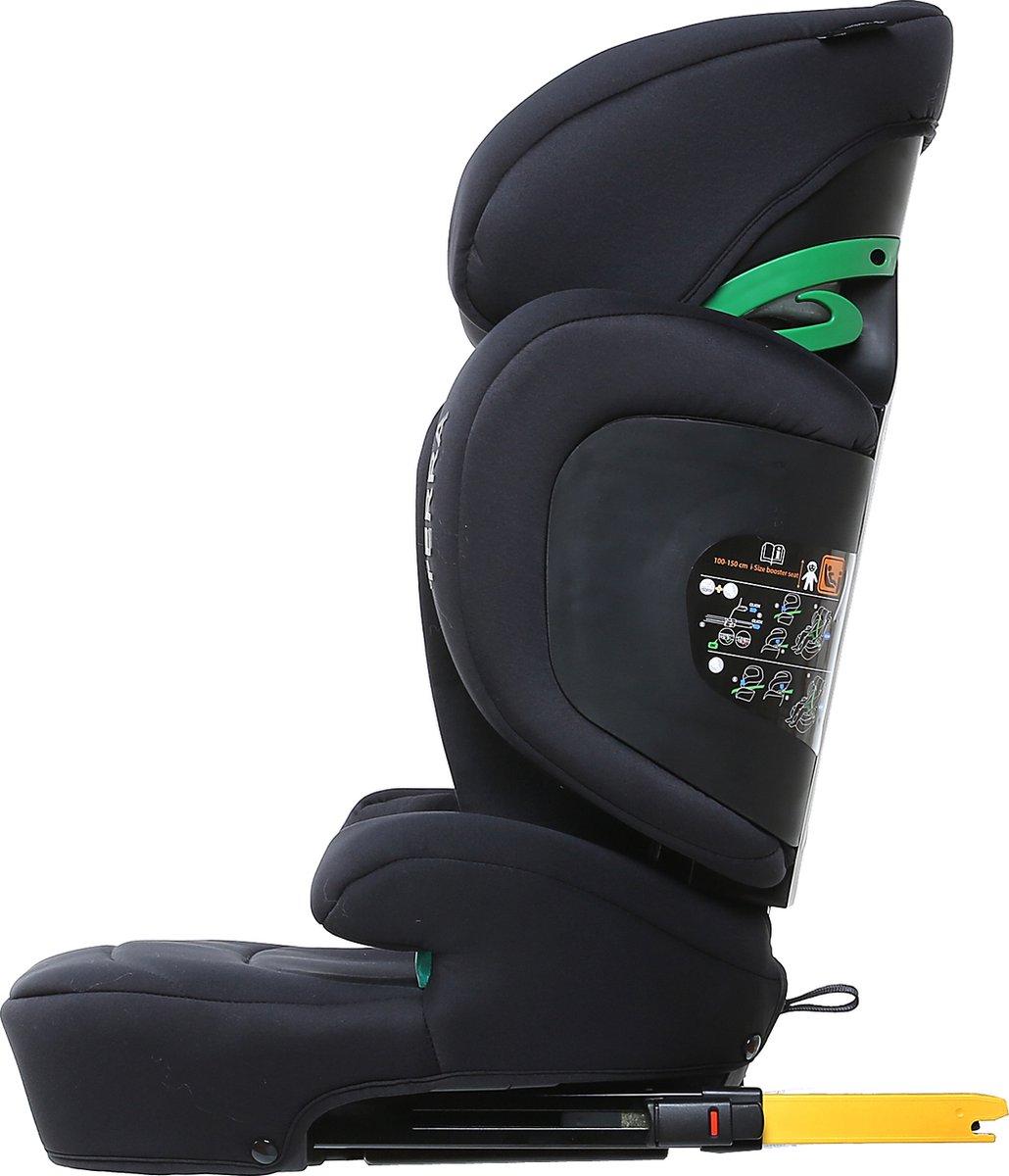 Titaniumbaby Terra Autostoel i-Size 100-150 cm Zwart