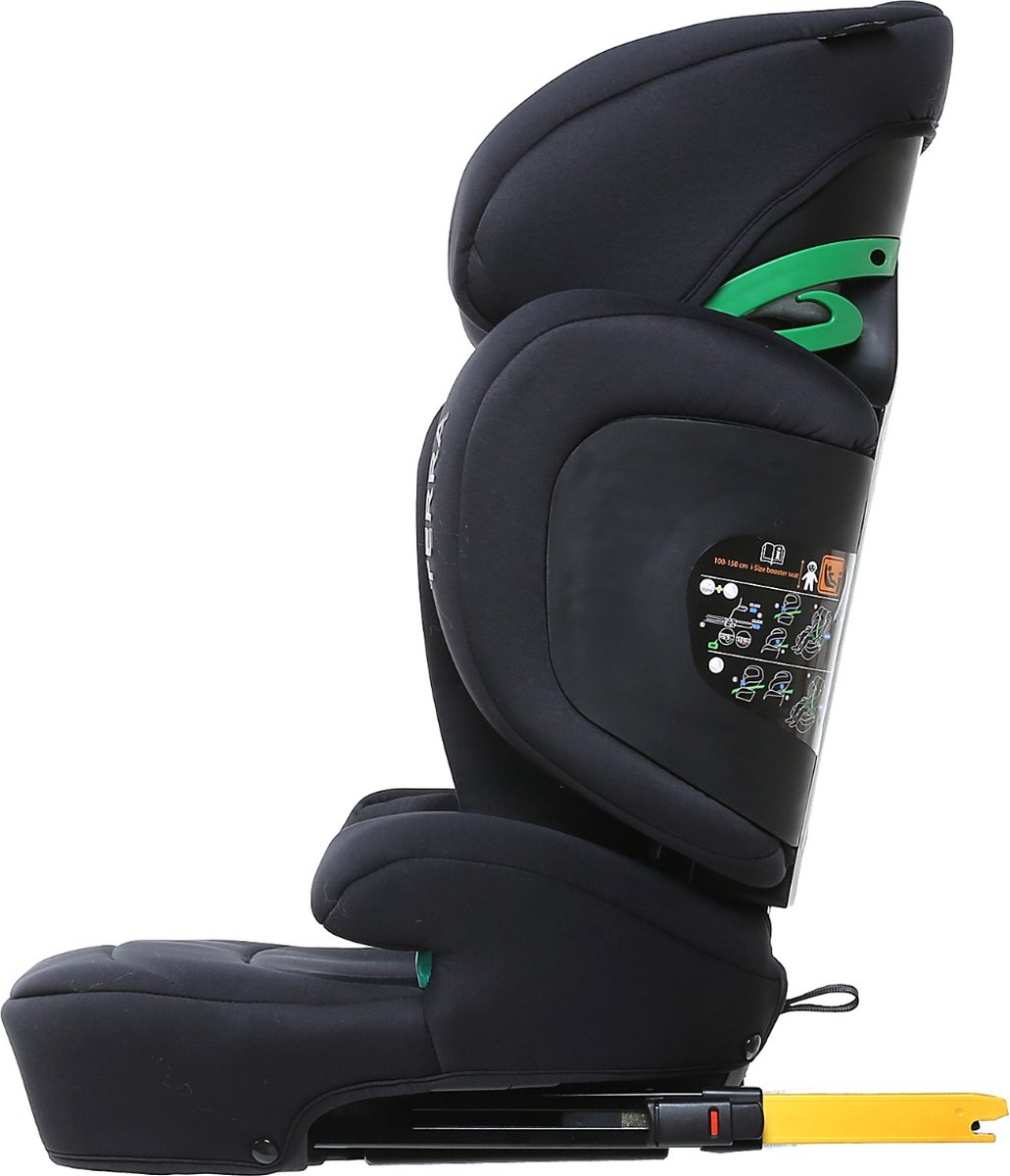 Titaniumbaby Terra Autostoel i-Size 100-150 cm Zwart