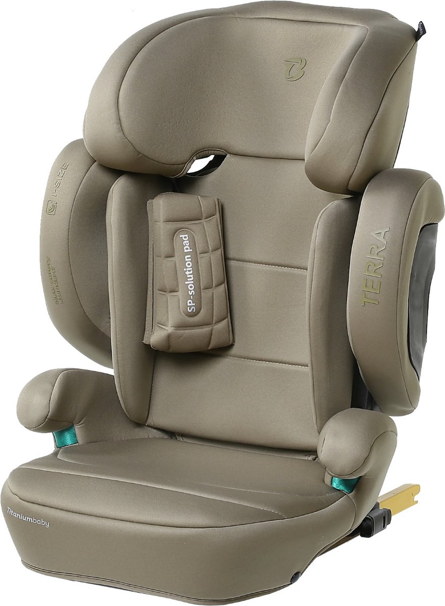 Titaniumbaby Terra Autostoel I-size Mud 100-150 cm