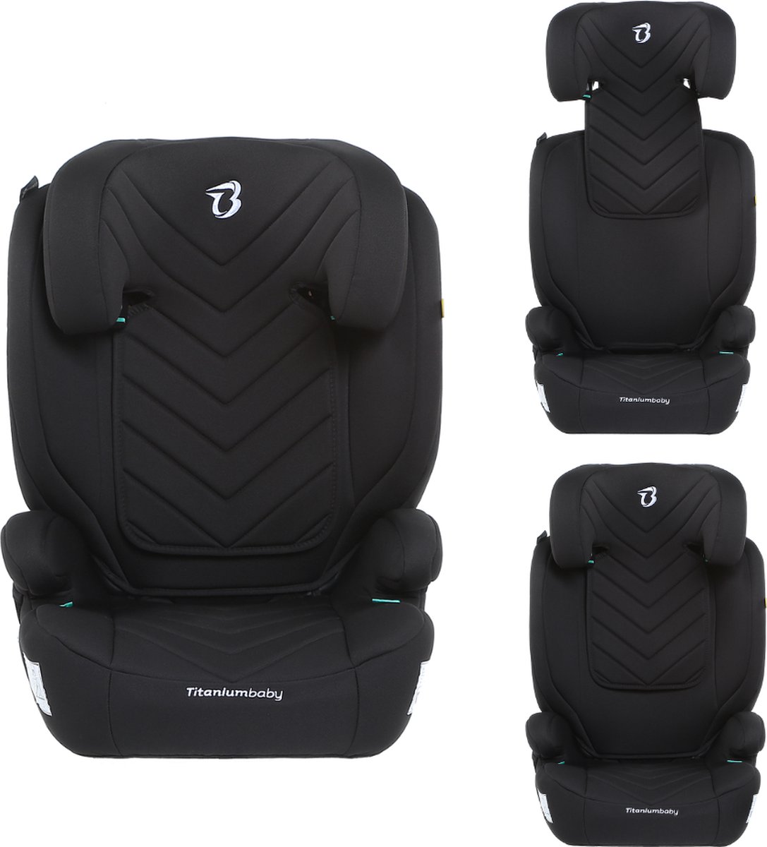 Titaniumbaby Vidar i-Size Autostoel Zwart