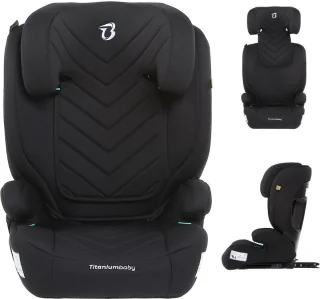 Titaniumbaby Vidar Zwart ISOFIX Autostoel 100-150 cm TB-5956